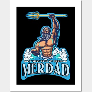 Merdad, dont mess with my mermaid, Posters and Art